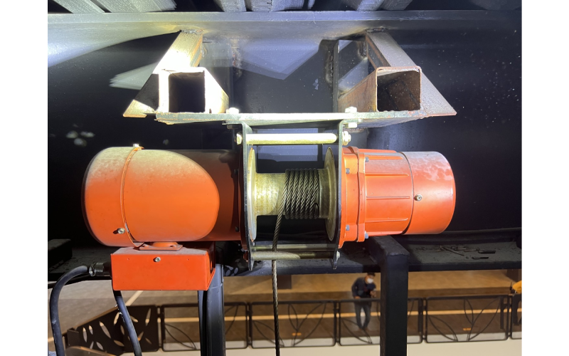 Annual inspection of winches and cranes 6